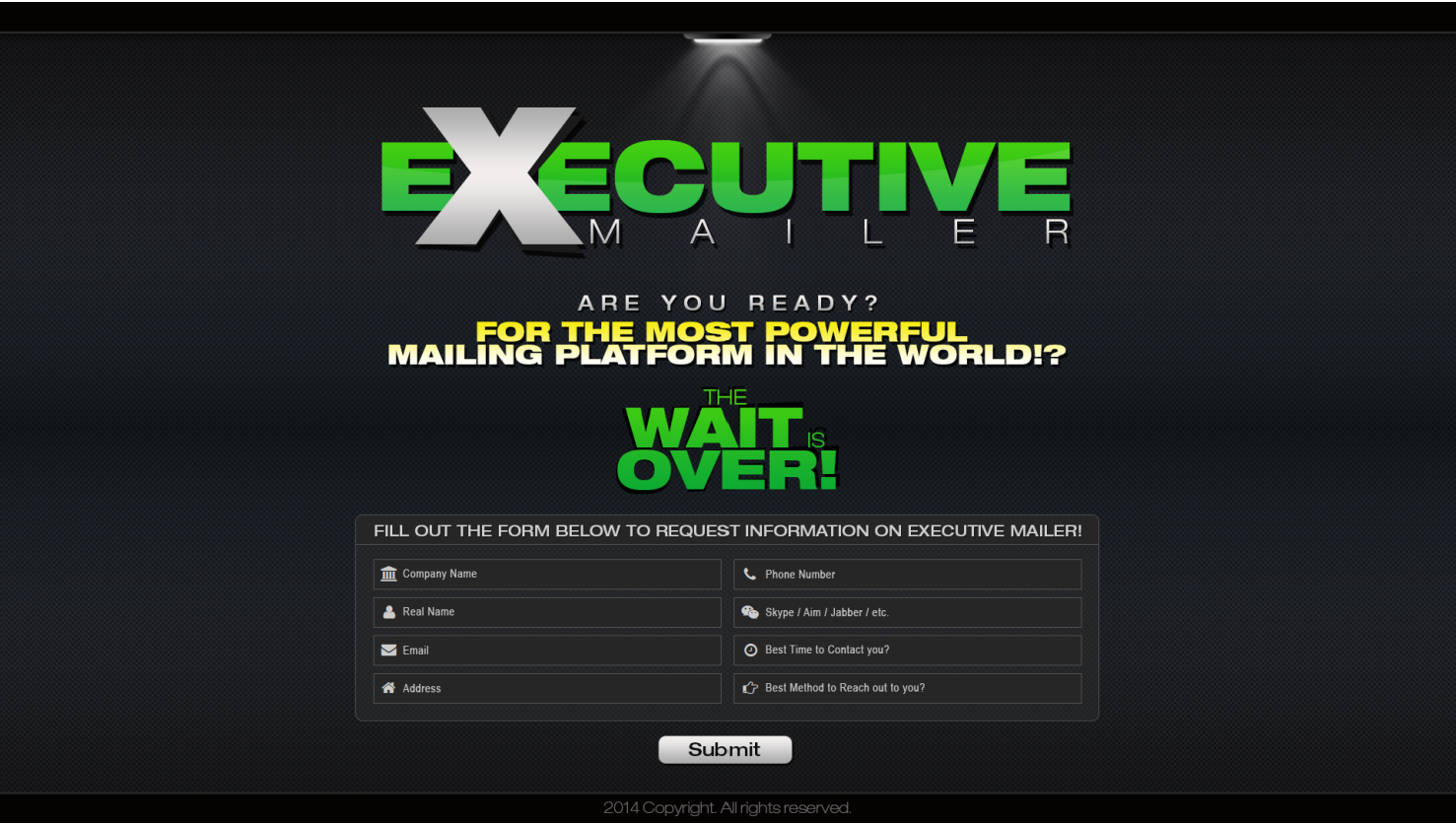 Executive Mailer